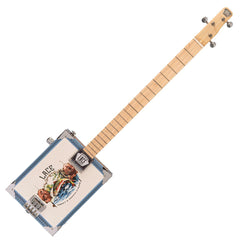 Lace Electric Cigar Box Guitar - Gone Fishin' - 3 String