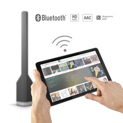 LD Systems MAUI P900 W Powered Column PA System by Porsche Design Studio in Cocoon White