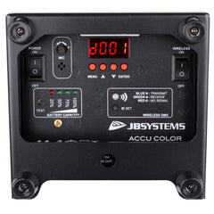 JB Systems Accu Color-Black Battery Uplighter 6 x 10W RGBWA LED