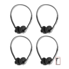 4x Pro Signal Stereo Headphones with 1.8m Lead