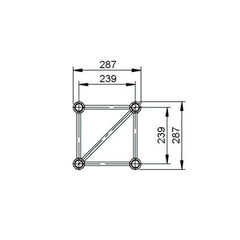 citronic Straight Truss Section 29cm
