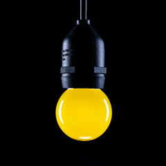 Lampe de balle de golf LED en polycarbonate Prolite 1,5 W, jaune BC
