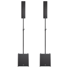 LD Systems CURV 500 ES Portable Array System Entertainer Set with Bar & Speaker