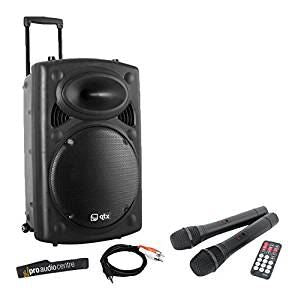 QTX QR12PA inc. 2x Wireless Mics and Audio Cable – Simply Sound and ...