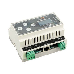 Showtec LED SPI-2 Installieren Sie die DIN-Schiene