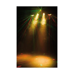 Showtec QFX-Beleuchtungspaket Gigbar – PAR, Laser, Strobe und Derby