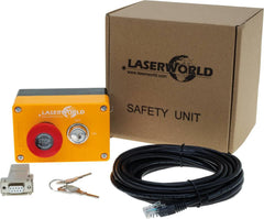 Unité de sécurité Laserworld avec bouton et clé, arrêt d'urgence