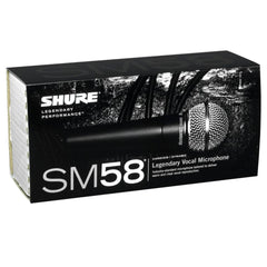 Shure SM58 Gesangsmikrofon mit Nierencharakteristik