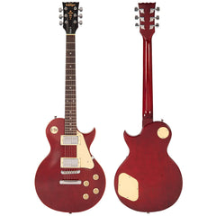 Vintage V10 Coaster Series Electric Guitar - Wine Red