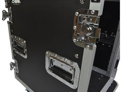 Cobra 12U Full Size Flight Case Rack Wheeled