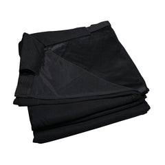 LEDJ 3 x 1.2m Black Pipe and Drape Curtain