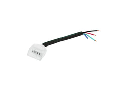 Eurolite a mené la corde mince de connexion du câble 230V RVB au néon avec des fils ouverts