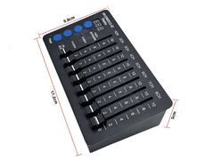 Thor 32ch DMX Lighting Controller Desk USB-C Battery RJ45