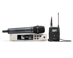 Sennheiser EW100 G4 Dual CH38 ME2/E835S Microphone portable à revers sans fil
