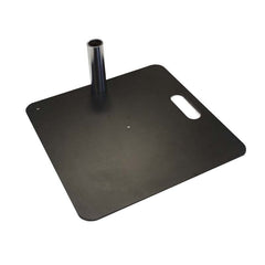 Global Truss Curtain Call Pipe and Drape 450 x 450mm Black Base Plate