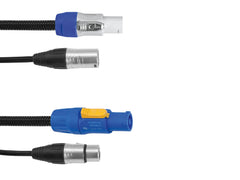 Eurolite Kombikabel DMX P-Con/3Pin XLR 1,5M