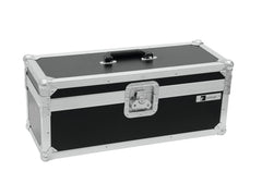 Roadinger Flightcase 4 x Wedge Battery Uplighter - Chauvet EZWEDGE IbizaTruss Batt