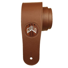Thalia Guild 2.5" Brown Strap - Rosewood With Guild Pearl Logo