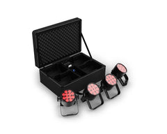 CHAUVET DJ Freedom Par Q12 X4 4-PACK Battery Powered PARs with Charge Case