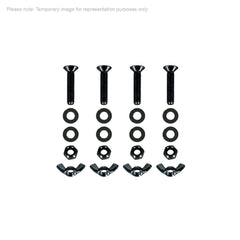 Equinox Quad Steel DecoTruss Base Plate Bolt Pack, Black