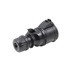 Prise PCE 16A 415V 3P+T noire (214-6x)