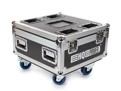 HQ Power LED Battery Wireless Uplighter Set of 6 inc Charging Flightcase