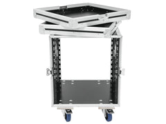 Roadinger Rack Profi Km 12U 55 cm mit Rollen
