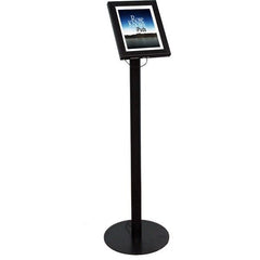 iPad Diebstahlsicherer Bodenständer für Ausstellungsdisplays, abschließbare Displayhalterung