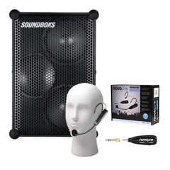 SOUNDBOKS Gen 3- PERFOMER-PAK The Loudest Portable Bluetooth Performance Speaker with Wireless Headset Mic