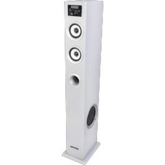 Enceinte colonne multimédia active Madison 100 W Argent