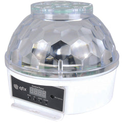 QTX Crystal Blaze: Tabletop LED Light Effect with GOBO RGBW