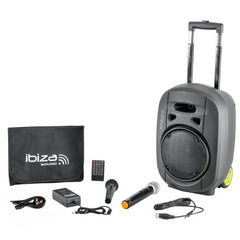 Ibiza Sound PORT8VHF-MKII-TWS Tragbares, eigenständiges PA-System 8 Zoll