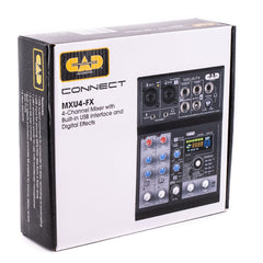 Cad 4 Channel Mixer With Usb Interface