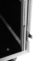 Roadinger Verstärker-Rack Pr-2St, 18 HE, 57 cm mit Rollen