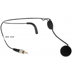 JB Systems HF-HEADSET abschließbarer 3,5-mm-Mini-Klinkenstecker für kabelloses Mikrofon-Gürtelpack