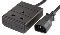 IEC Male to 13A Socket Power Adaptor