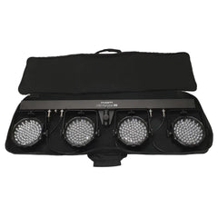 2x Kam Partybar LED-Beleuchtungssystem inkl. Tragetaschen + Fußschalter