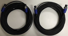 2x Neutrik NL2FX Speakon-Kabel (20 m)