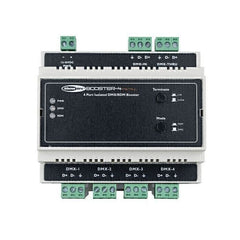 Showtec Booster-4 Install Din-rail
