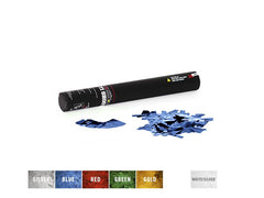 TCM FX Hand-Konfettikanone 50 cm, blaumetallic