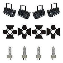 Showtec StageBeam 500W Fresnel Stage Spotlight (Bundle 2)