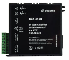 Adastra IWA415B Amplificateur encastrable avec Bluetooth 4 x 15 W