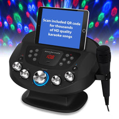 Easy Karaoke EKS282-BT Smart System mit Lichteffekten und Mikrofon