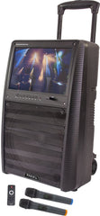 Ibiza Sound 800W Standalone-TFT-Karaoke-System inkl. Drahtlose Mikrofone *B-Ware