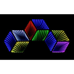 JB Systems HEXAGON 3D LED Lighting Mirror RGBEffect