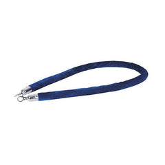 Showgear Velvet Rope, Blue, Silver Hook
