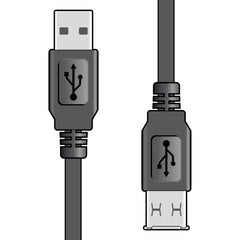 AV:Link fiche USB 2.0 type A vers câble de prise type A 5,0 m