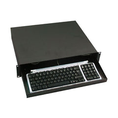 Ausziehbare 19-Zoll-Tastaturablage – 2U-Flightcase-Rack