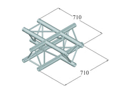 Alutruss Trilock 6082Ac-41 Su 4-Way Cross