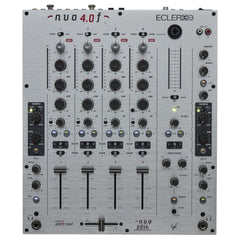 Ecler NUO 4.0F - 4 Channel Analog DJ Mixer (Silver)